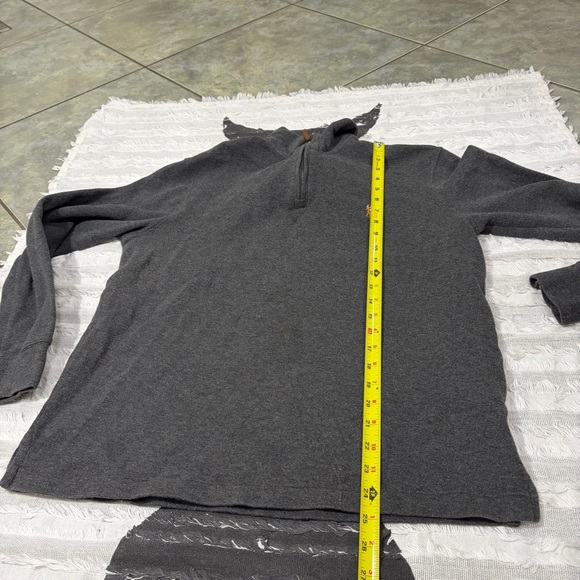 Polo Ralph Lauren Sweater Men Quarter Zip Pullover Estate Rib Sz M Casual Preppy - Picture 8 of 11